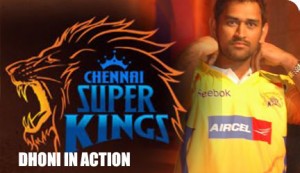 Chennai Super kings  captain Dhoni