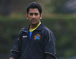 Indian Captain M S Dhoni