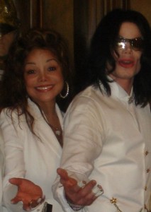 Michael Jackson and Latoya Jackson