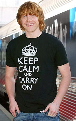 Harry potter star Rupert Grint