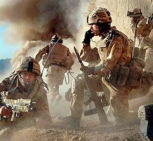 Britain troops