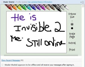 Doodle friend faking offline Doodle friend faking offline