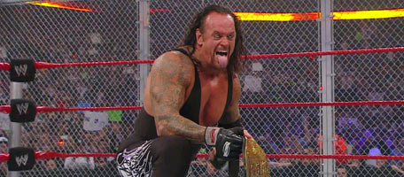 Undertaker Wins the World HeavyWeight Championship by defeating CM Punk
