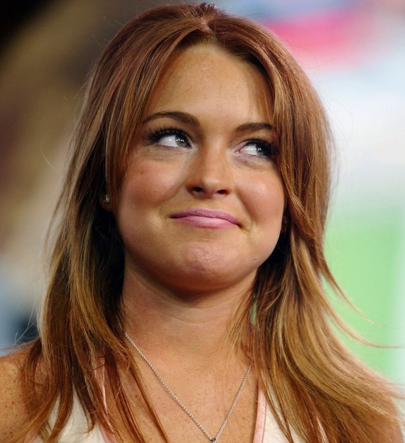 lindsay lohan drugs pictures. Lindsay Lohan Released from