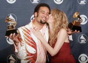 Ben Harper and Laura Dern