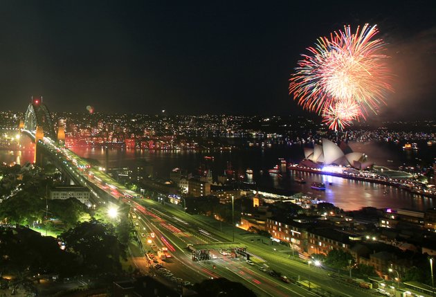 Sydney New Year 2012 Fireworks