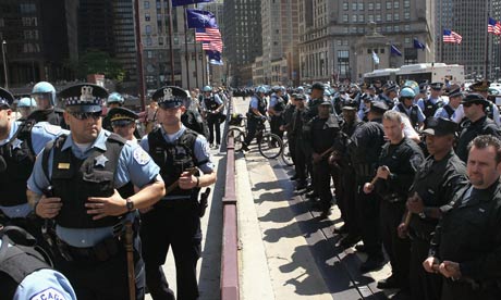 Anonymous attacks Chicago police website