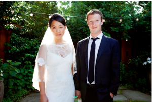 Mark Zuckerberg marriage photo