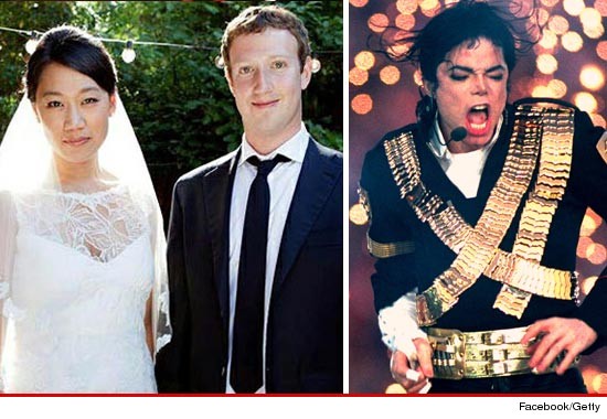 Mark Zuckerberg Wedding Michael Jackson Music in Heavy Rotation 