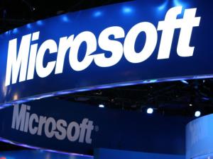 Microsoft reports first loss as public company