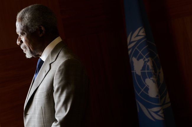 Annan Resigns as Syria Peace Envoy