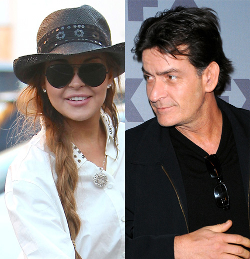 Lindsay Lohan & Charlie Sheen To Play Lovers In 'Scary Movie 5'