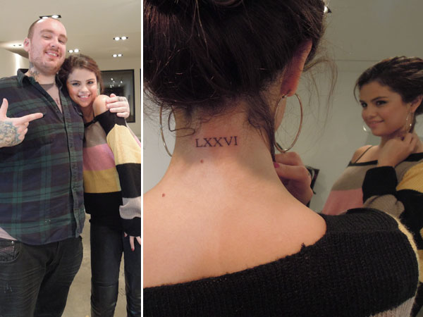 Selena Gomez Gets New Tattoo (PHOTO) 