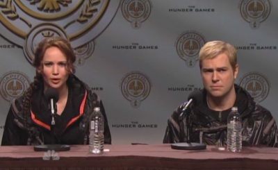 SNL Spoof Hunger Games Spoof Jennifer Lawrence