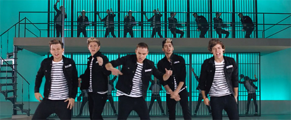 one direction kiss you music video