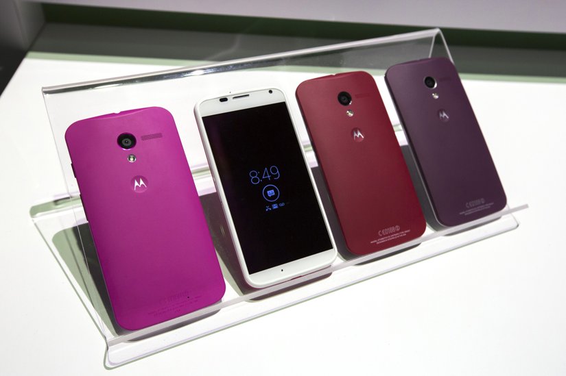  Moto X: Motorola introduces its first smartphone made after the Google acquisition
