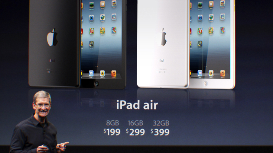Apple unveils lighter iPad Air