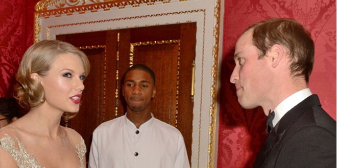 Taylor Swift Meets Prince William [PHOTOS]