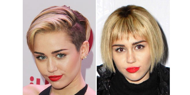 Miley Cyrus Shows off Short Bob Hairstyle