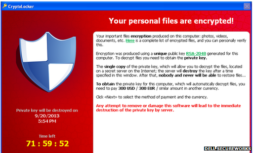 Virus That Encrypts File and Asks Ransom Infects 250,000 PCs!