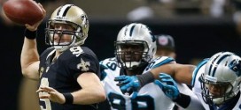 Drew Brees throws for 4 TDs as Saints send off Panthers