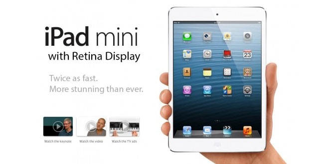 iPad Mini Retina Display ships within 24 Hours