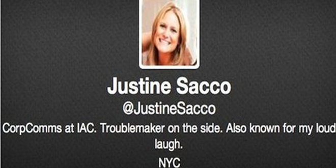 Racist Tweets Costs PR Officer Justine Sacco her Job