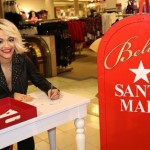 Rita Ora Sits Promotes her Material Girl Holiday Collection