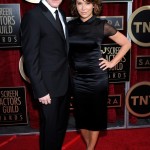 Clark Gregg and Jennifer Grey