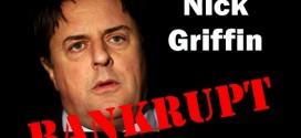 Nick Griffin BNP Leader Declares Bankruptcy!