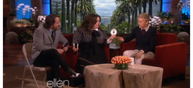 Melissa McCarthy & her Husband Crashes Ellen Show! (Video)