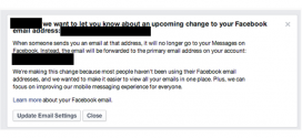 Facebook will be ending Email Service after it failed to reach the public