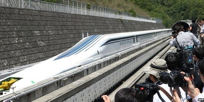 Japan’s Maglev Train Sets New World Record @ 603kph (373mph)!